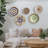 Handmade Abstract Wall Decor on Seagrass-307760109