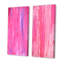 Shades of Pink Universe - Ensemble de 2 peintures sur toiles-411995720-411995721