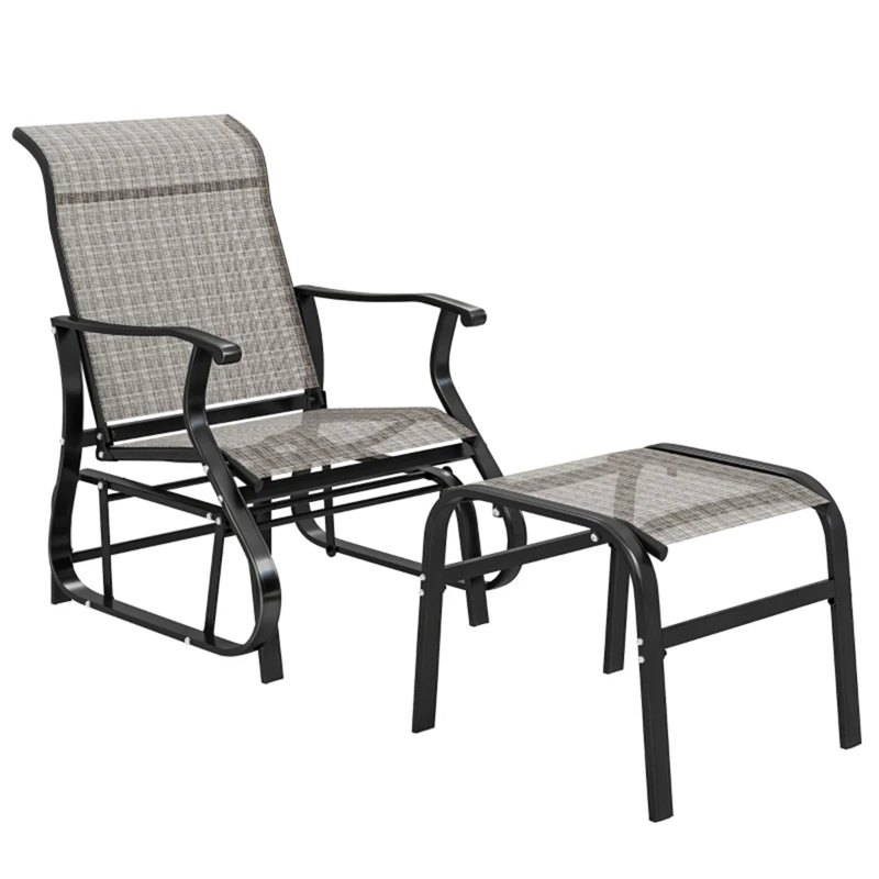 Fauteuil coulissant à haut dossier, fauteuil d'extérieur