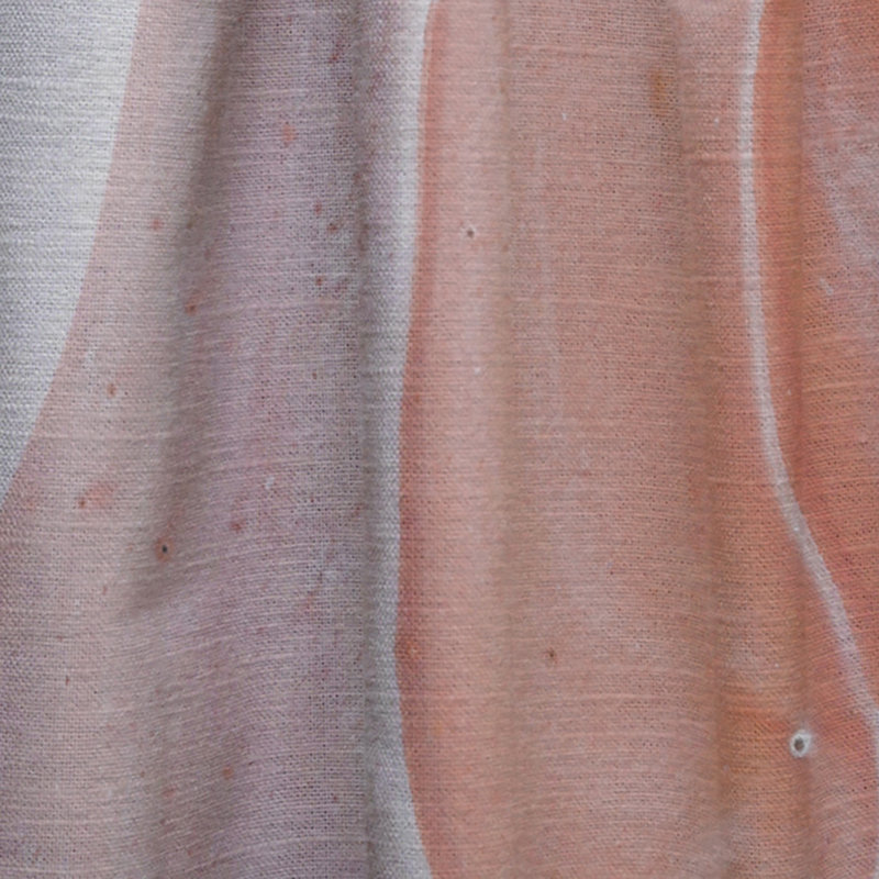 Panneau de rideau simple semi-diaphane avec passe-tringle Linen, L 52 po x L 90 po