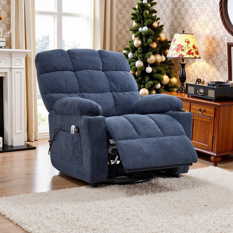Fauteuil inclinable et pivotant Lavara