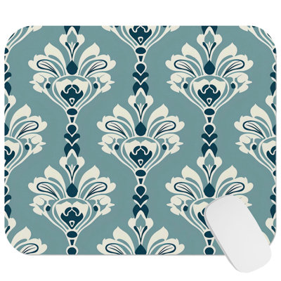 Abstract Coastal Pattern III Patterns Nautical Gaming Cute Office Laptop Desk Pad Gift Mat Square Rectangle Non-Slip Mousepad