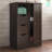 Single Door Bathroom Storage Cabinet with 3 Drawers-532696244