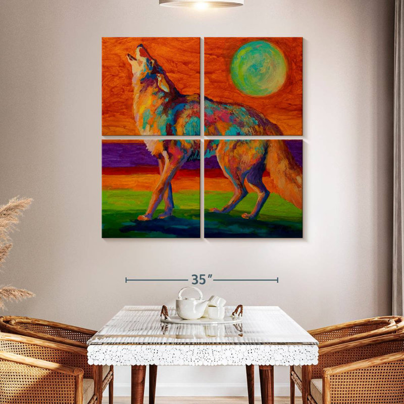 Brampt Howl, 45" H x 45" W