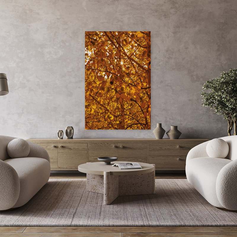 Guanella Pass Sunburst Abstract Contemporary Art, H 48 po x l 32 po