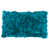 Cyan foncé - velours de polyester