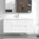  Angela 48 inch Fully Assembled Single Floating Bathroom Vanity with Solid Surface Sink