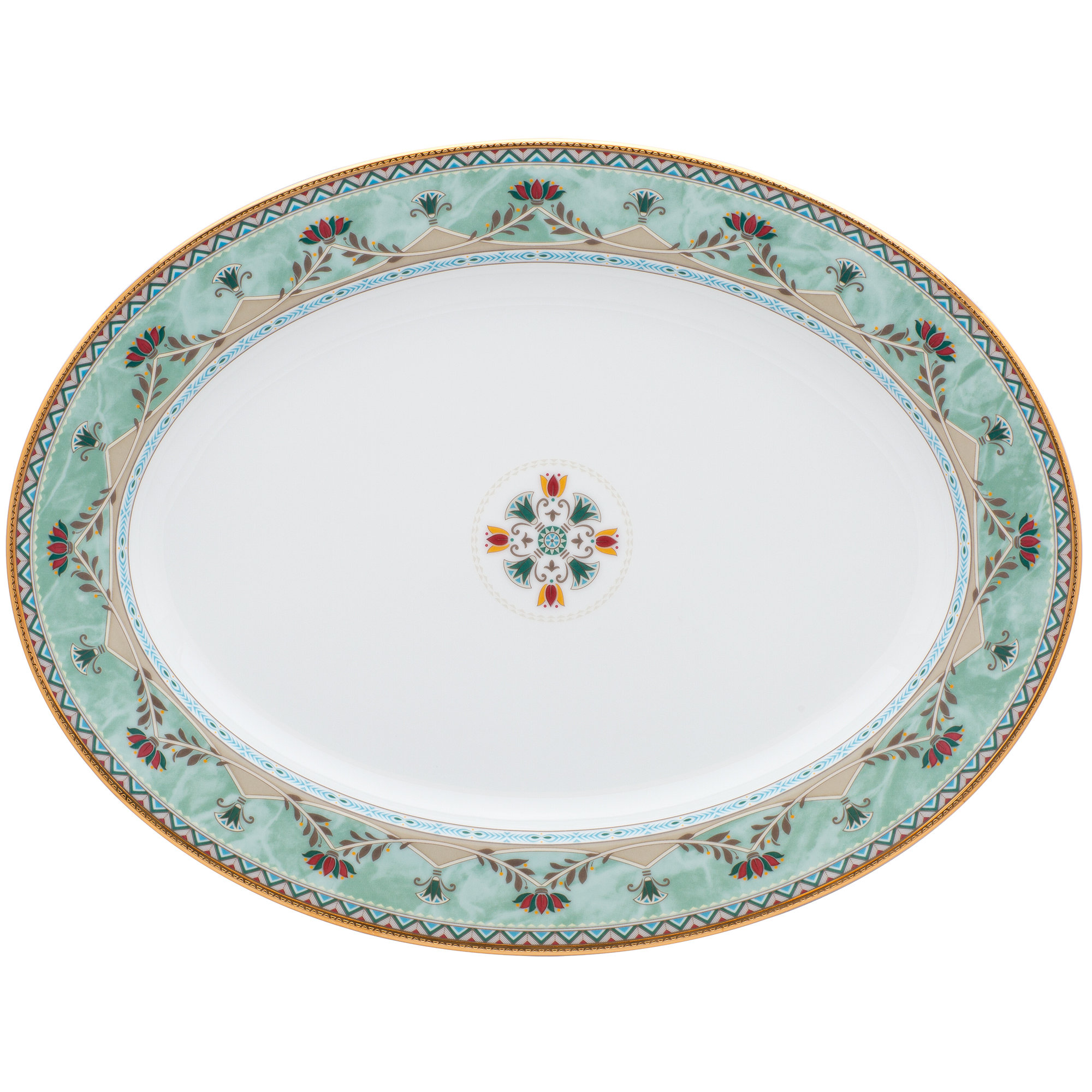 Noritake Serene Garden Oval Platter | Wayfair