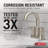 Two Handle Centerset Bathroom Faucet-99674586