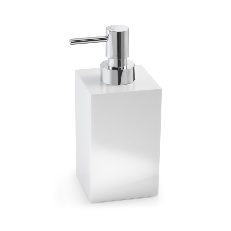 Judean Soap Dispenser, White