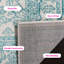 Tapis oriental de couleur sauge / ivoire Arrietty-2062222253-2035773370