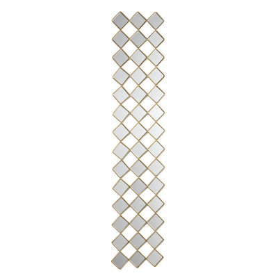 Jemelle Metal Flat Wall Mirror