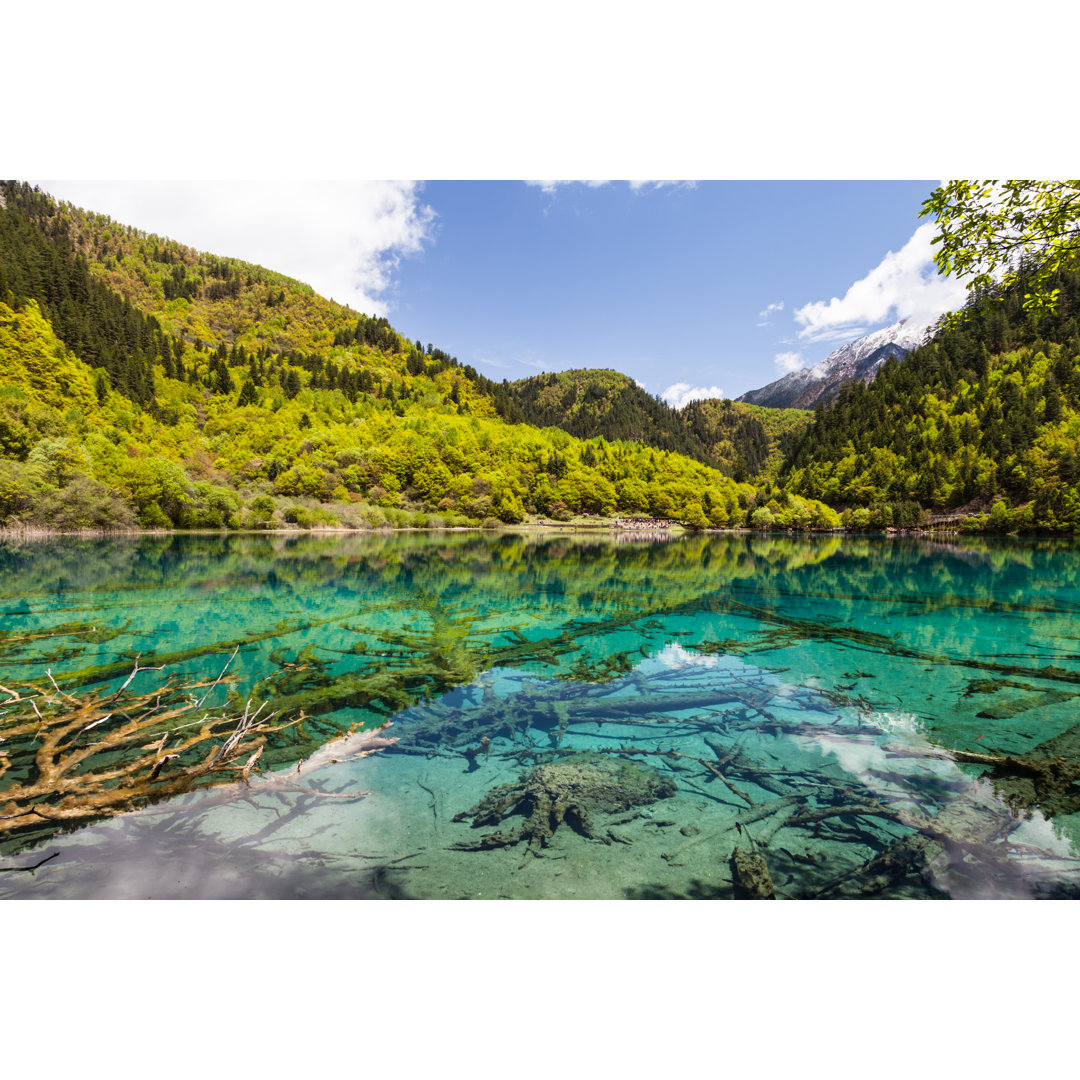 See bei Jiuzhaigou von Fototrav - Drucken