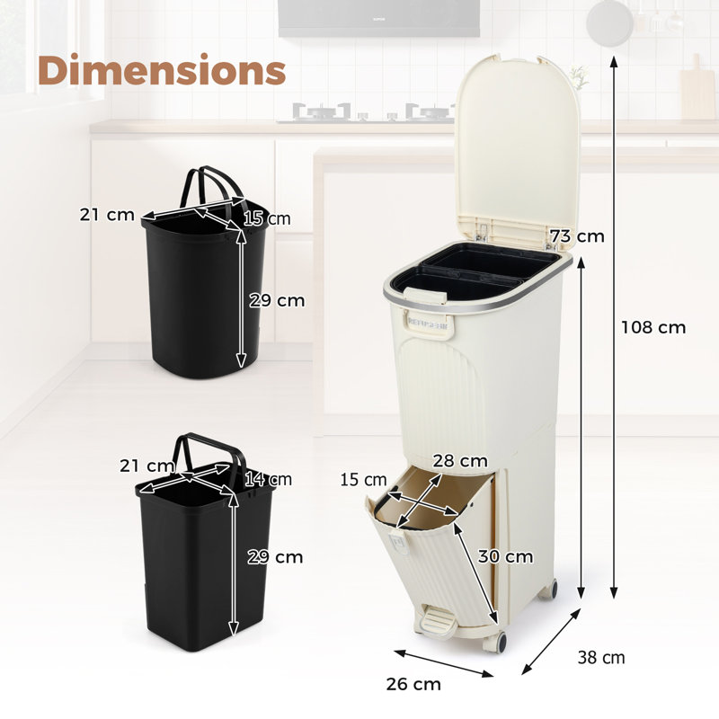 Plastic Waste Bin