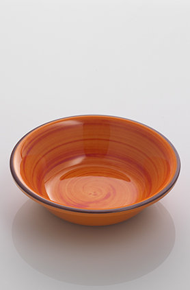 15 oz. St Tropez Bol à soupe / céréales, Orangé