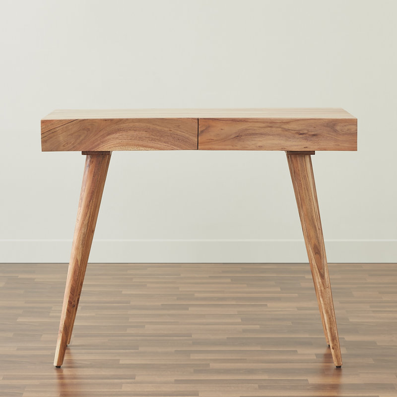 Bureau Chicago, Noyer mat ciré