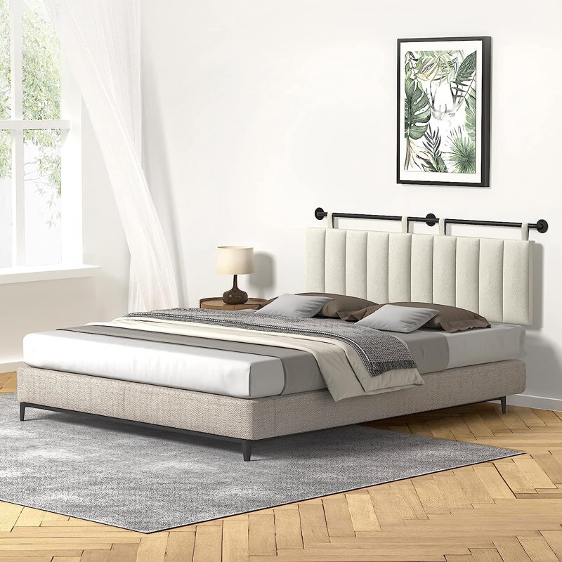 Veyaan Upholstered Headboard, King