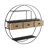 3 Piece Circle Accent Shelf with Drawer
