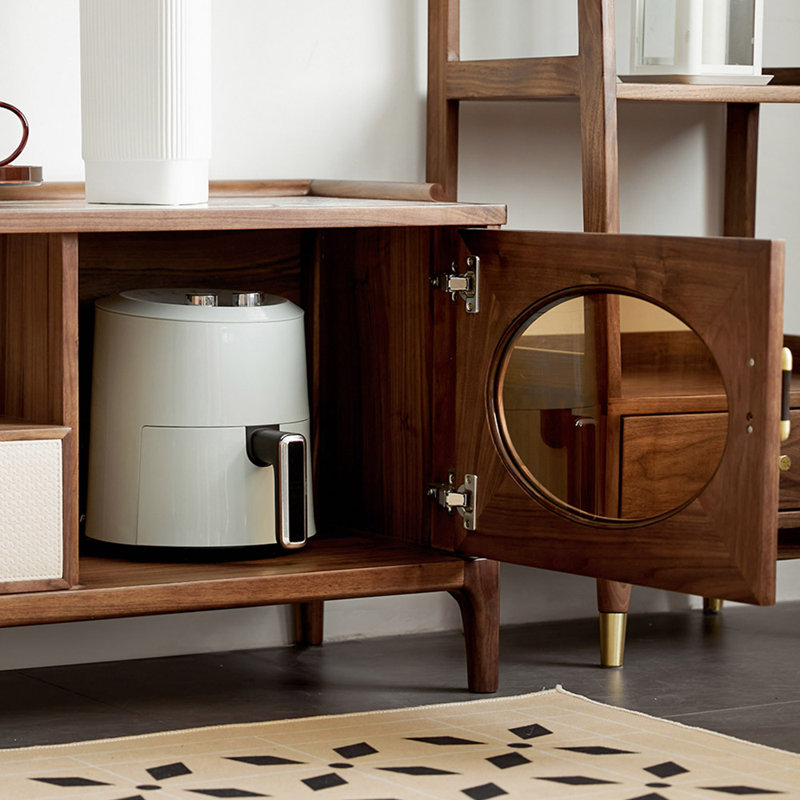 Meuble télé avec rangement de style italien