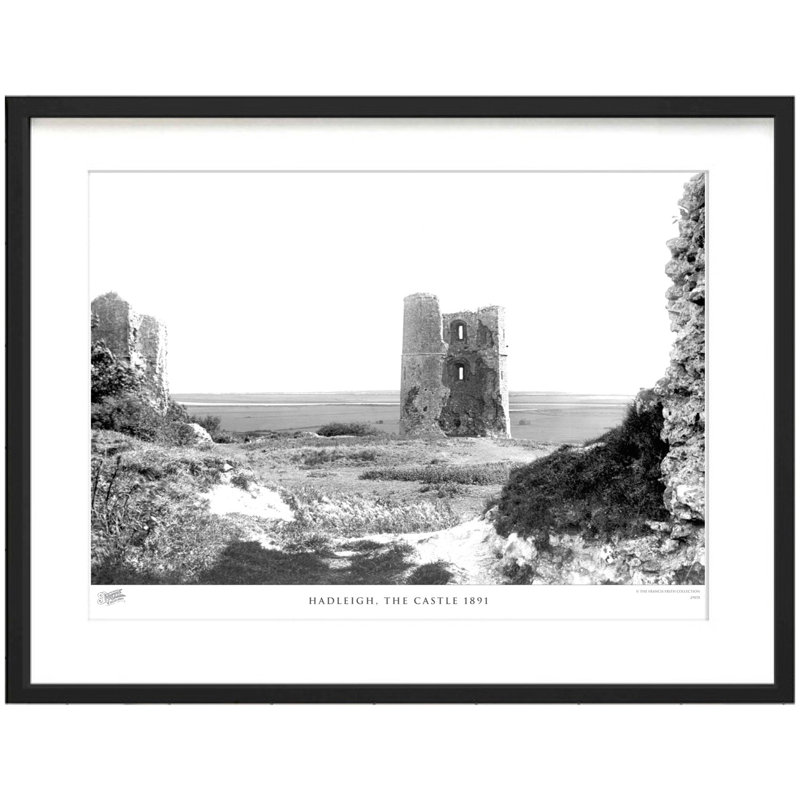 Hadleigh, The Castle 1891 by Francis Frith - Single Picture Frame Print, 28cm H x 36cm W x 2.3cm D