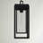 Republic Composite 1-Light Outdoor Hanging Double Frame Lantern