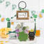 Ensemble de décorations de table St. Patrick's Day, panneaux en bois Shamrock Lucky