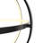 Caitylyn 1-Light Modern Dimmable Unique Geometric LED Pendant Light in Matte Black with Frosted Acrylic Shade
