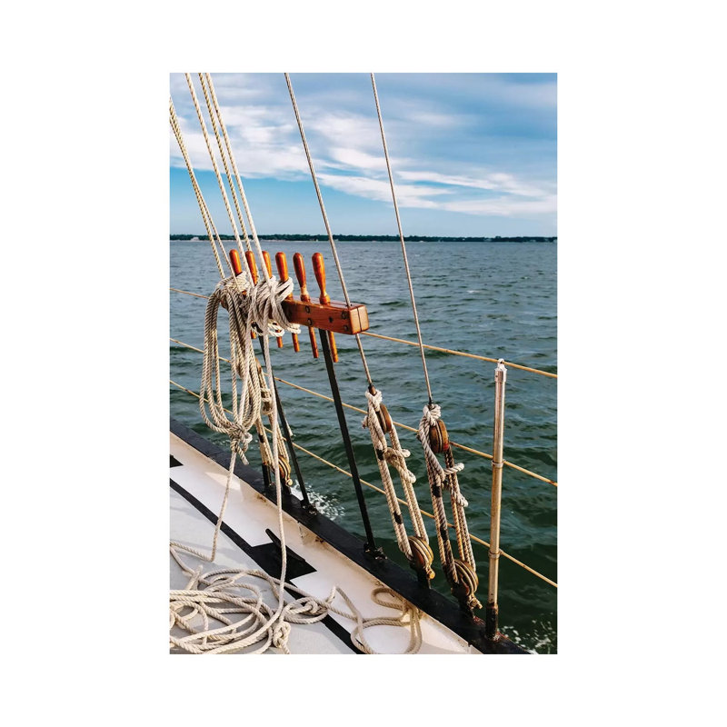 Charleston Sailboat IV by Bethany Young - Print on Canvas, Wrapped Canvas, 45.72cm H x 30.48cm W x 1.91cm D