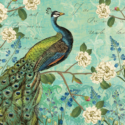 Peacock Arbor V - bleu