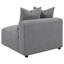 Canapé modulaire gris Amherst 6 pièces