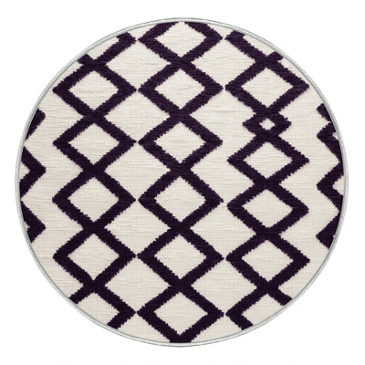 Tapis beige en treillis lavable à la machine