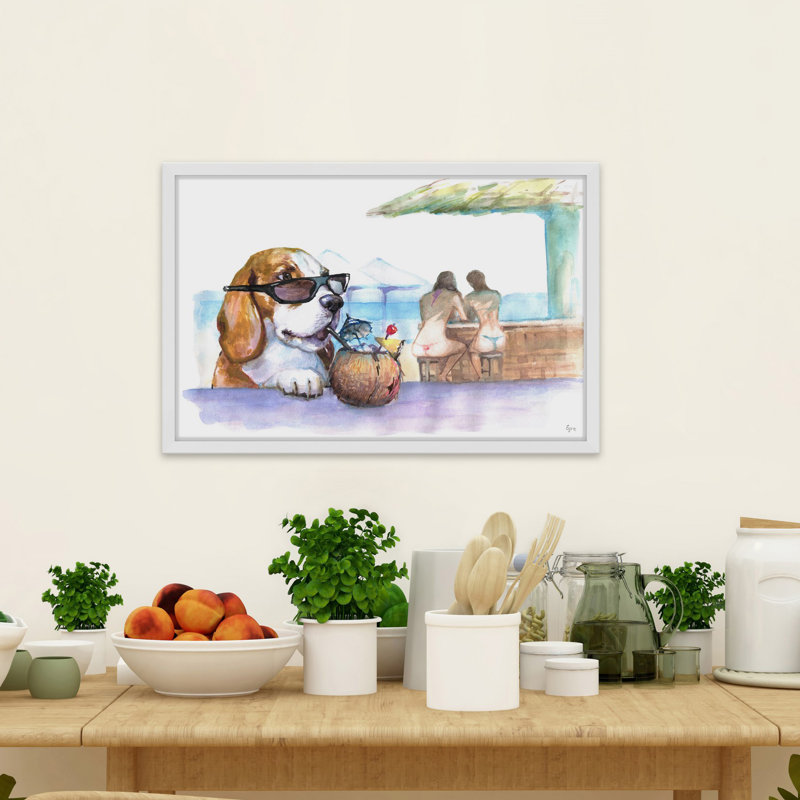 Best Place Ever par Eyre Tarney - reproduction de cadre photo, H 20 po x l 30 po x P 1,5 po