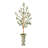 57'' Faux Olive Tree Tree in Stone Urn