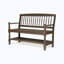 Causeuse d'extérieur en bois 51 po-38634980