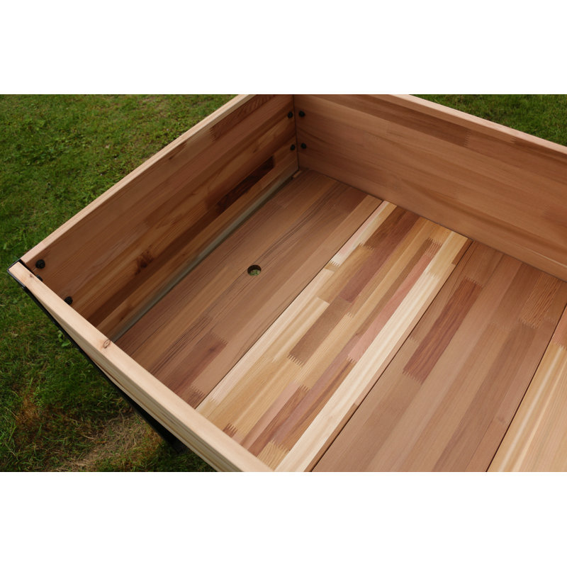 Kingstown Western Red Cedar Elevated Planter