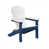 White with Navy Blue selected