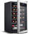 24 Bottle Wine Refrigerator – Quiet Freestanding Mini Fridge For Red, White, And Sparkling Wines, Digital Thermostat, Ideal For Home, Kitchen, Or Bedroom Use