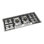 ILVE Professional Plus II 48 inch Built-In Gas Cooktop with Total Black Brass Burners, in Stainless Steel (6 Sealed Burners)