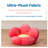 ECR4Kids SoftZone Flower Cozy Cushion, Floor Pillow-101646050