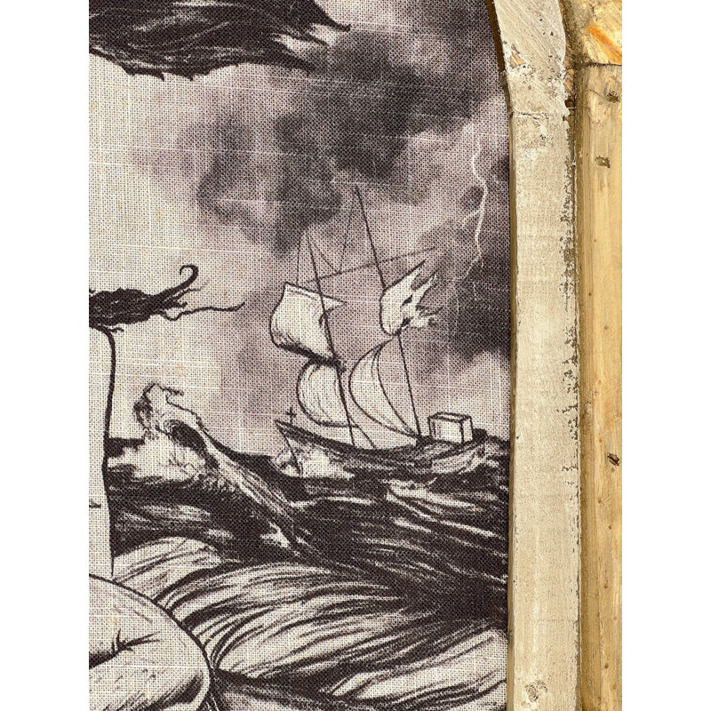 Handmade Coastal Nautical & Beach Wall Decor on Solid Wood, 22'' H x 14'' W x 2'' D