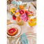 Rosy English Garden Enamel Salad/Dessert Plate