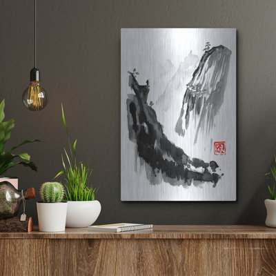 'The Traveller 02' by Pechane, Metal Wall Art