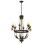 Greenbriar Oak 6 - Light Chandelier