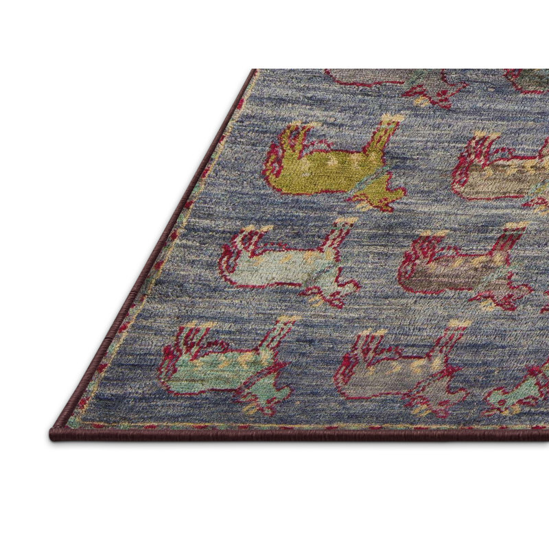 Abstract Indoor Rug, Rectangle 5' x 8'