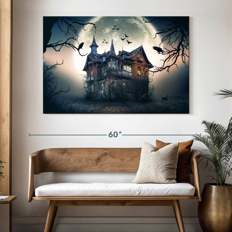 Horror House, H 34 po x l 51 po