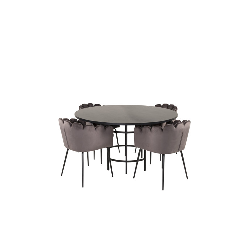 Azizah 4 - Person Dining Set