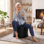 Repose-pieds pouf carré Moseley 16 po, hydrofuge-33309941