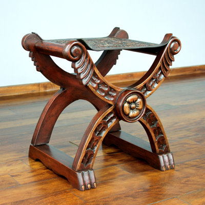 Solid Wood Accent Stool