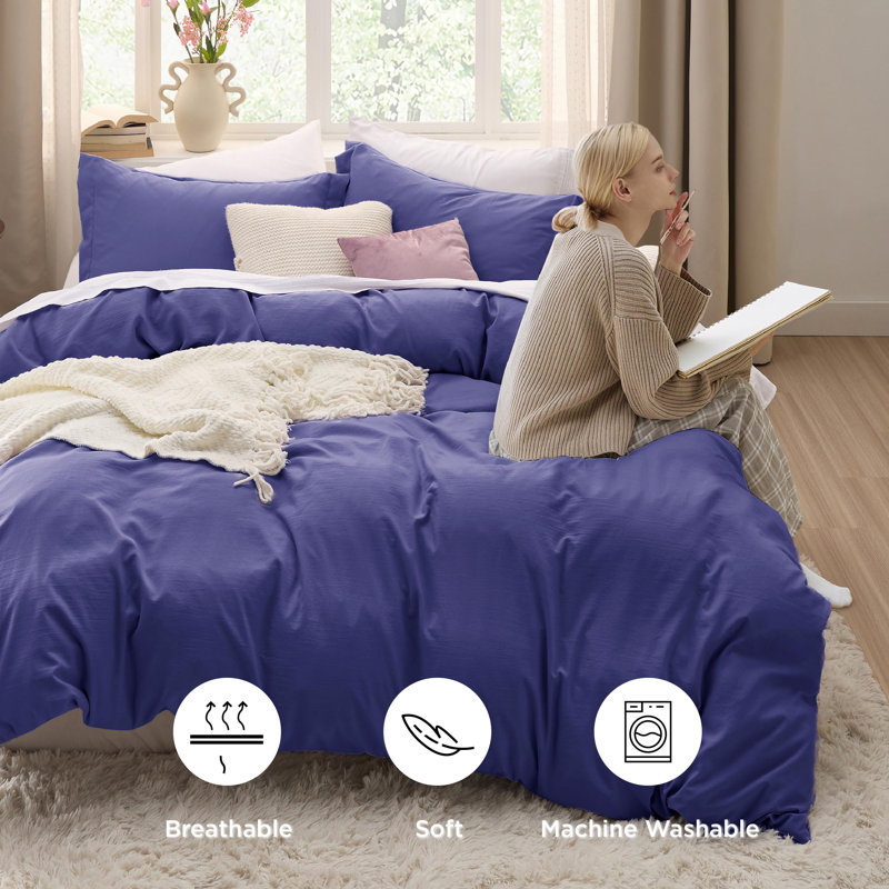 Ensemble de housse de couette Litsure, Housse de couette très grand et 2 très grandes t, Futur crépuscule