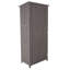 3 ft. W x 2 ft. D Solid Wood Pent Garden Shed